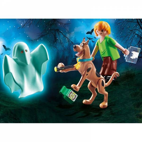 Playmobil 70287 Scooby-Doo! Scooby And Shaggy With Ghost